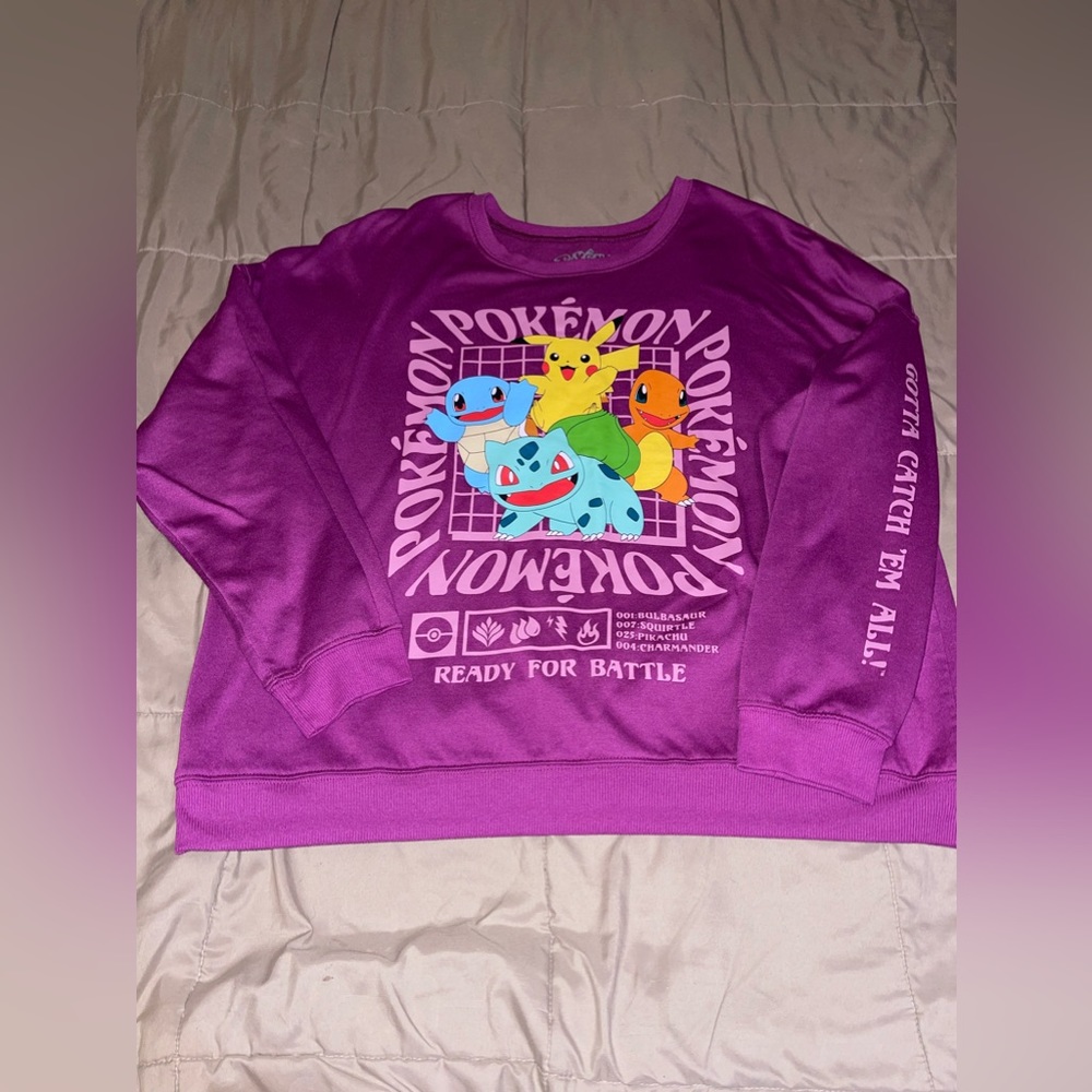 EUC women’s Pokémon sweatshirt XXL ❤️‍🔥